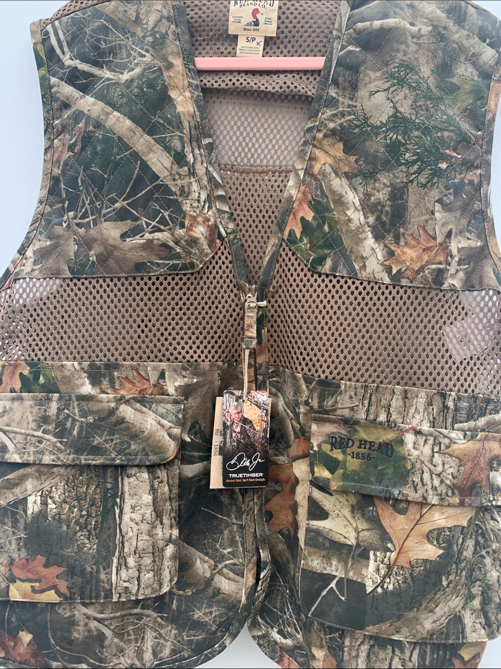 RedHead Realtree Camo Hunting Vest in Brown Green Tan NWT